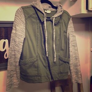 Army green utility  jacket XXL